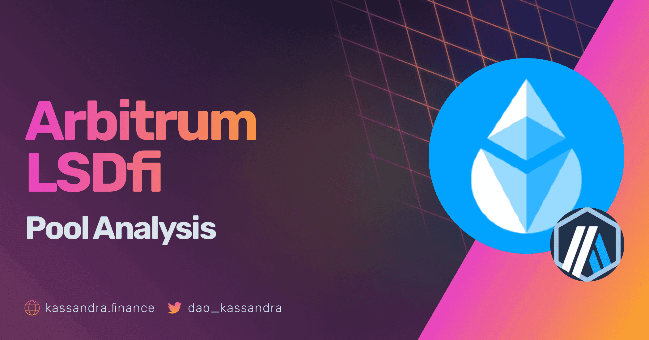 A card with Kassandra's Visual Identity and the LDO's Token Symbol.